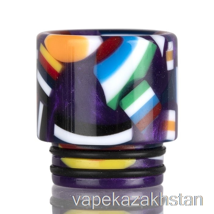 Vape Smoke 810 MOSAIC Drip Tip Purple